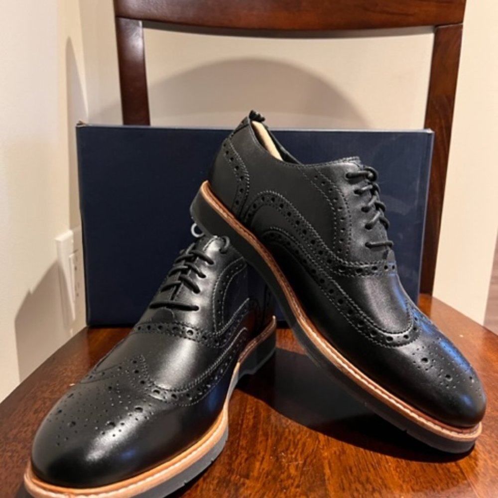New - Cole Haan Dress Shoe - Morris Wing Oxford - Size 8.5 - Black